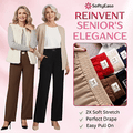 🌷LAST DAY SALE 65% OFF!!💥Perfect Drape High Rise Pull-On Stretch Pants
