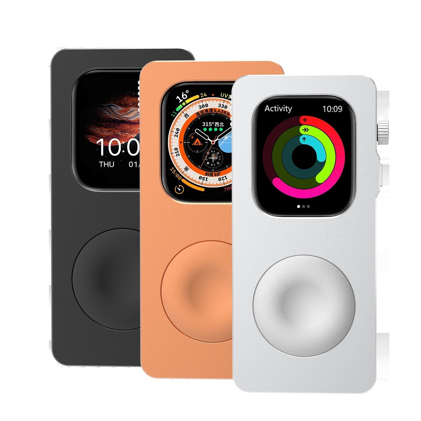 RePod Aluminum Alloy Protective Case for Apple Watch Series 4/5/6/7/8/9 and SE 1/2, Turn Your Apple Watch into a Smartphone
