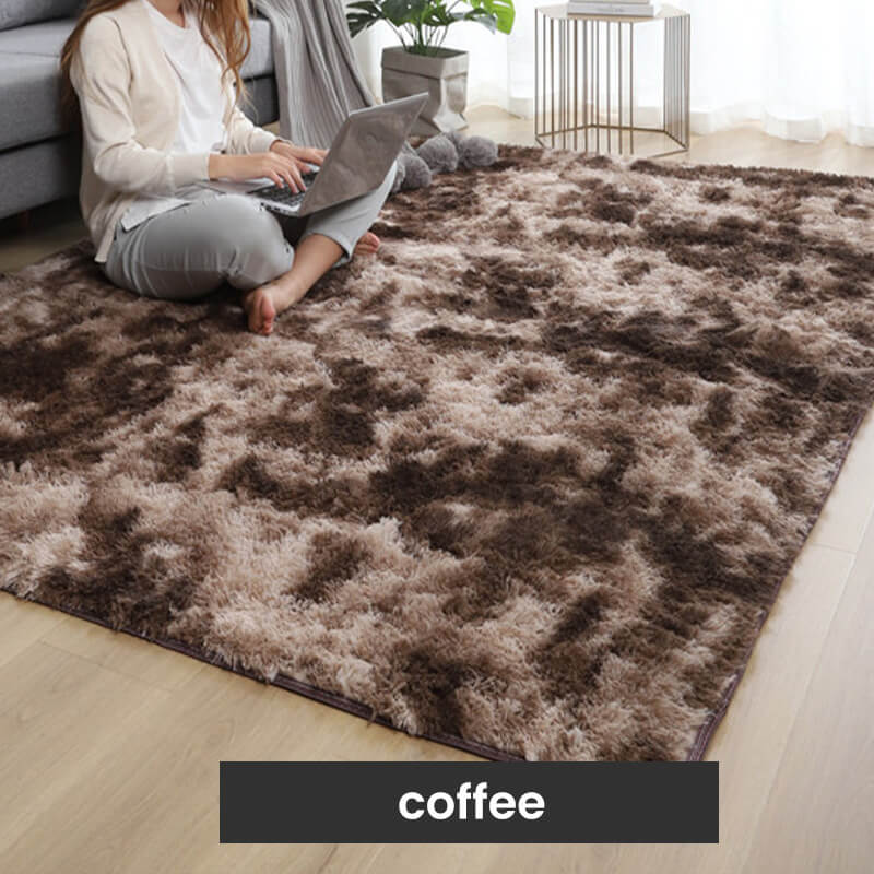 🔥Hot Sale🔥Gradient Color Plush Floor Mat